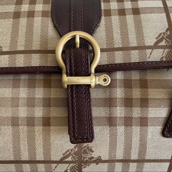 Burberry check canvas bag - Picture 6 of 15